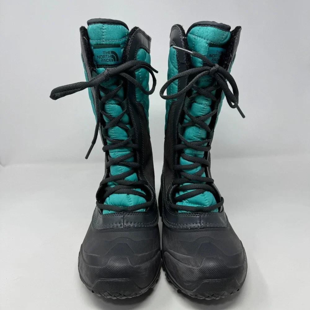The North Face Thermoball Boots Waterproof‎ Black NF0A2T5U Kids Youth Size 5